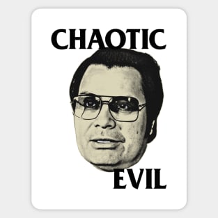 Jim Jones ------- Chaotic Evil Sticker